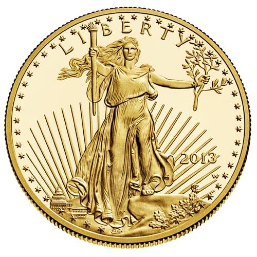 American Gold Eagle Front1 - Preserve Gold