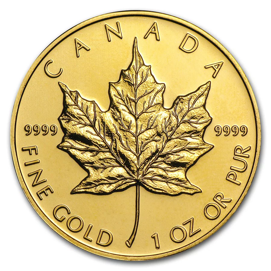 Gold Maple Leaf - Preserve Gold