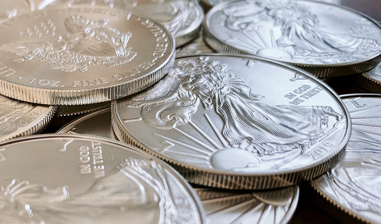 Tons of silver coin