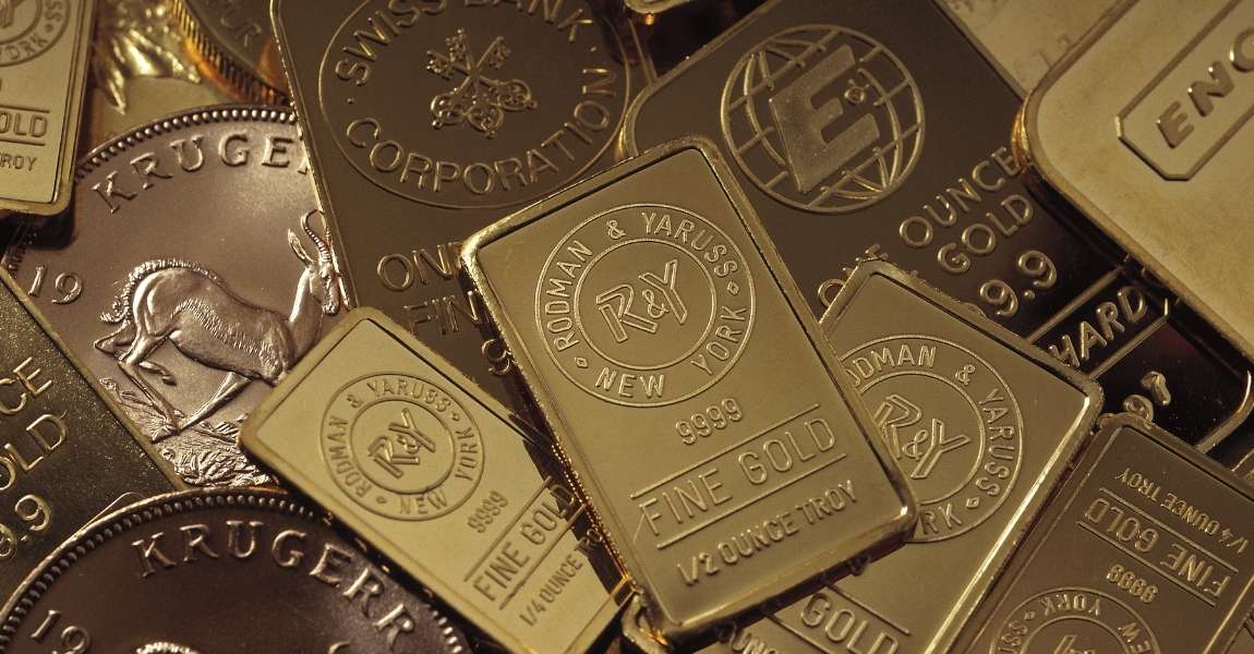 different gold bullions