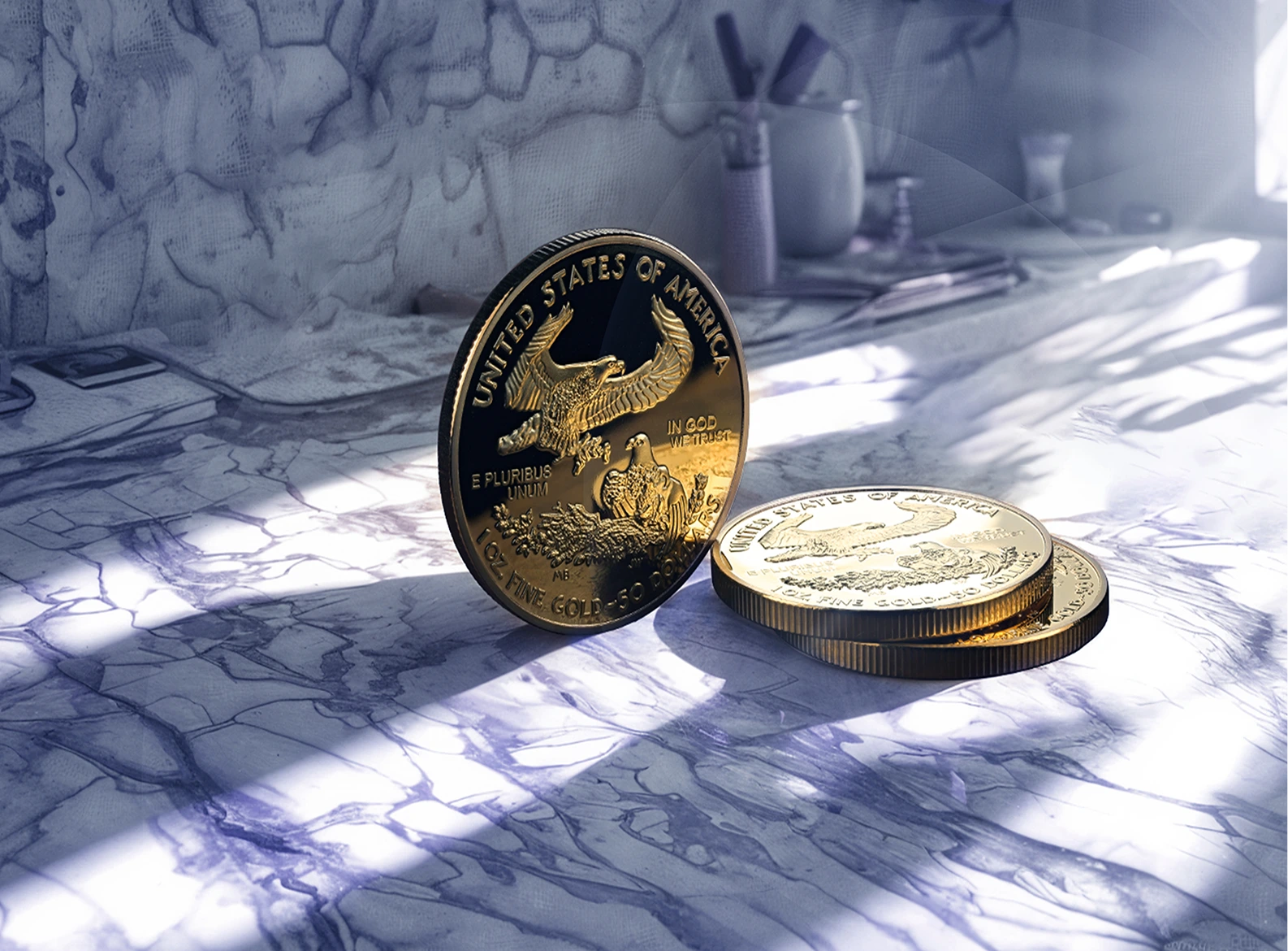 A piece of American gold