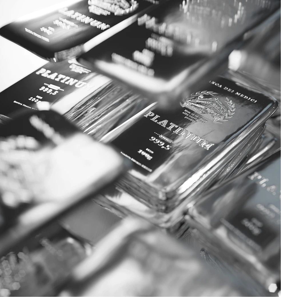 Platinum bar