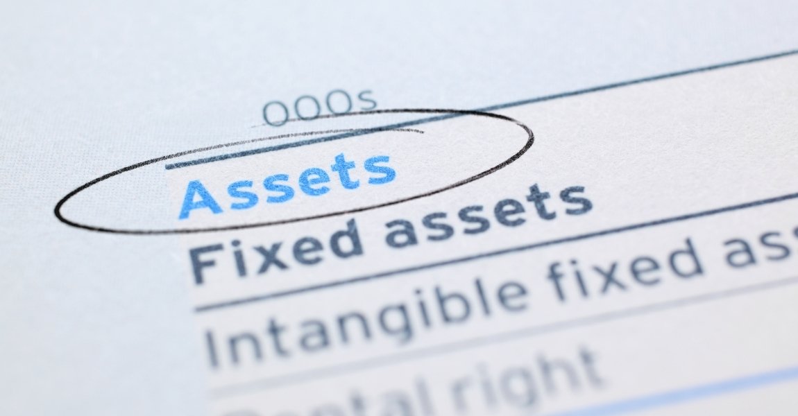 asset word circled on a document