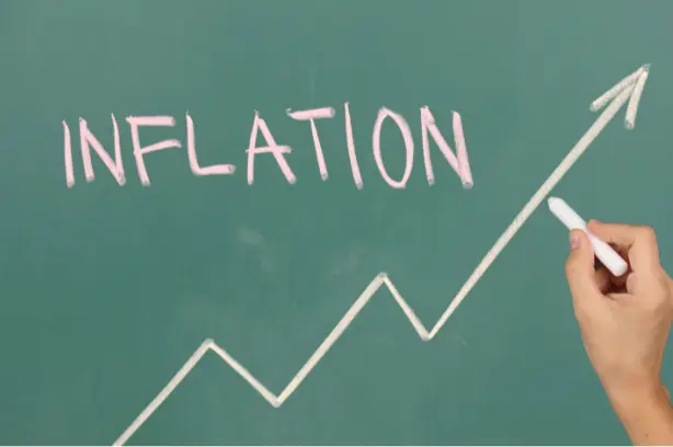 Inflation word on the black board