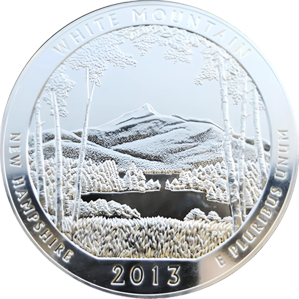 America The Beautiful Silver Series front