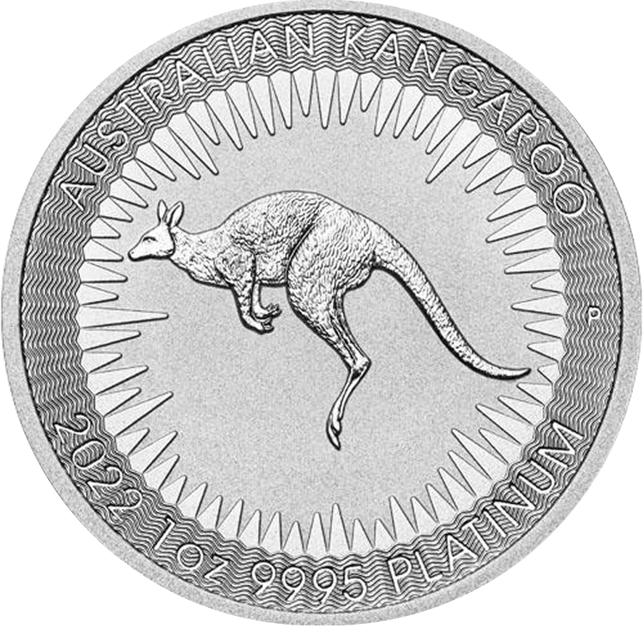 Australian Kangaroo platinum coin