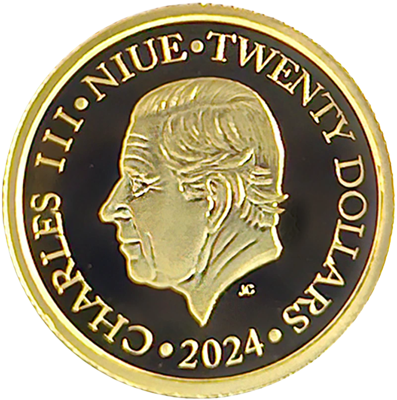 Gold Liberty Eagle Front
