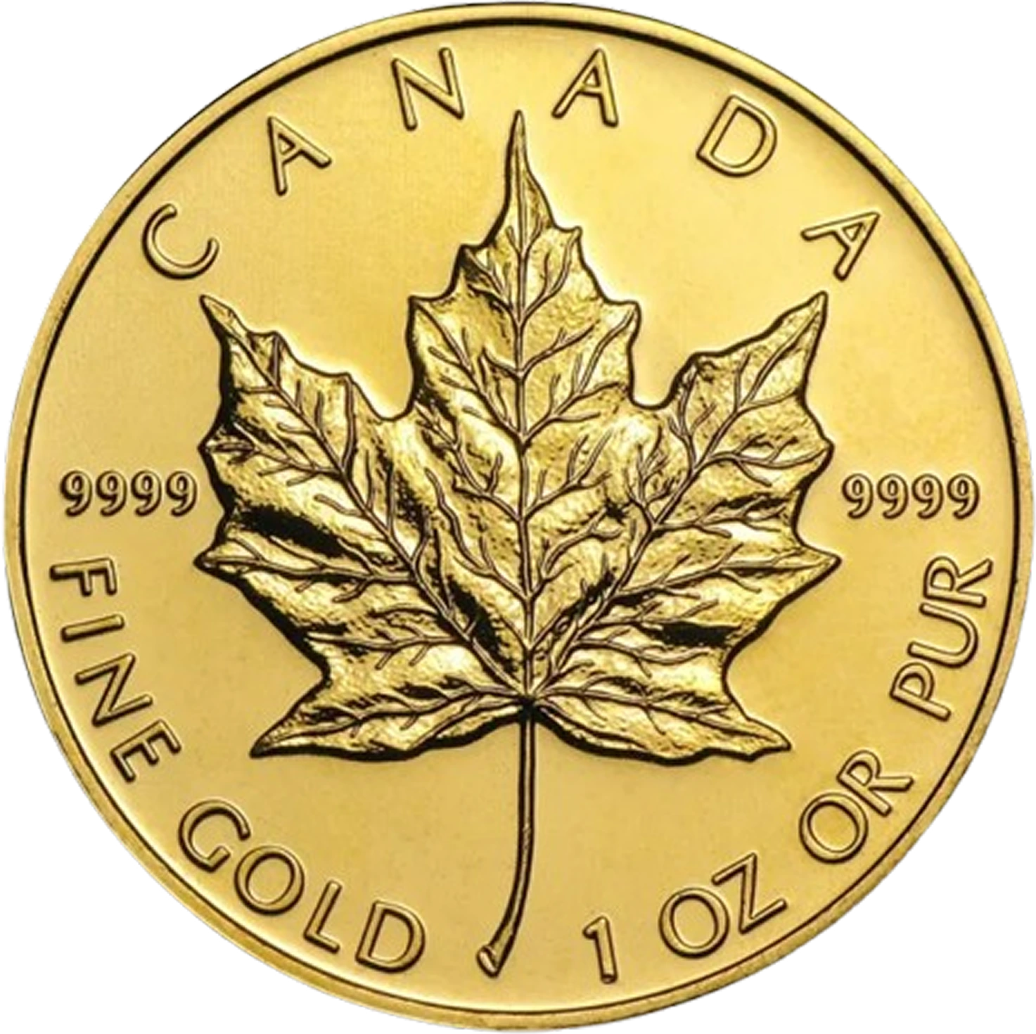 Gold Maple Leaf coin