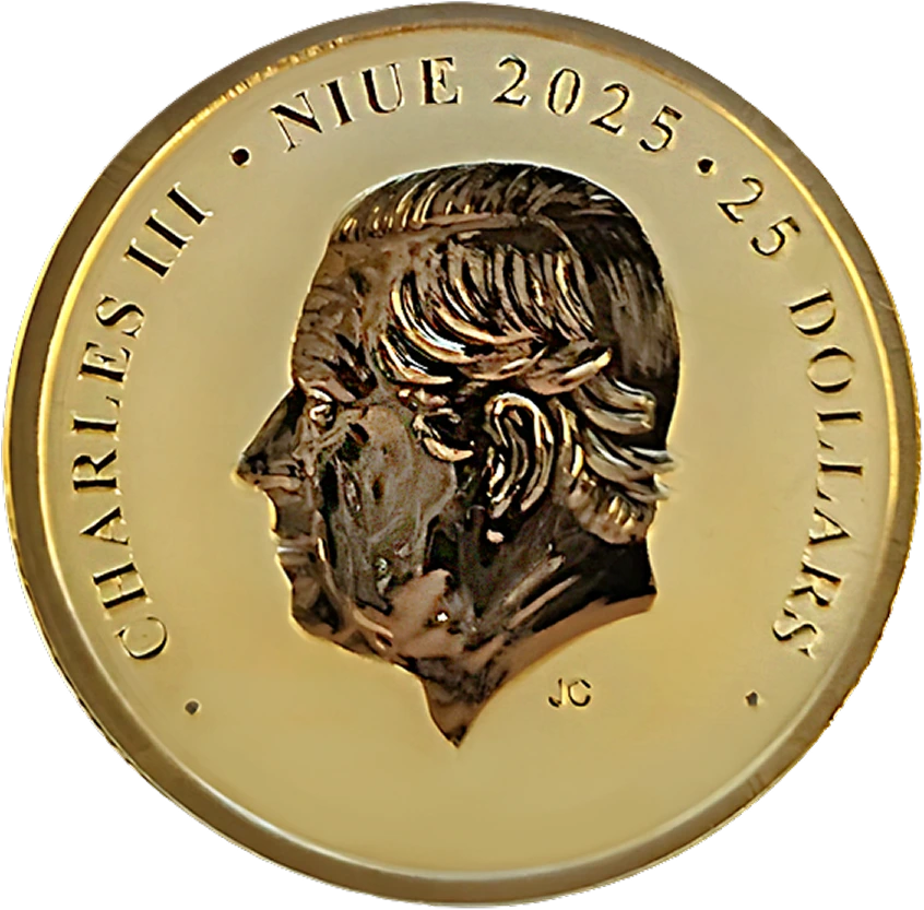 Gold Washington Eagle Front