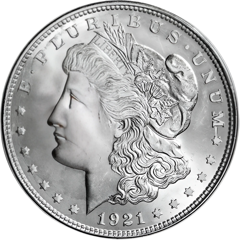 Morgan Silver Dollar front