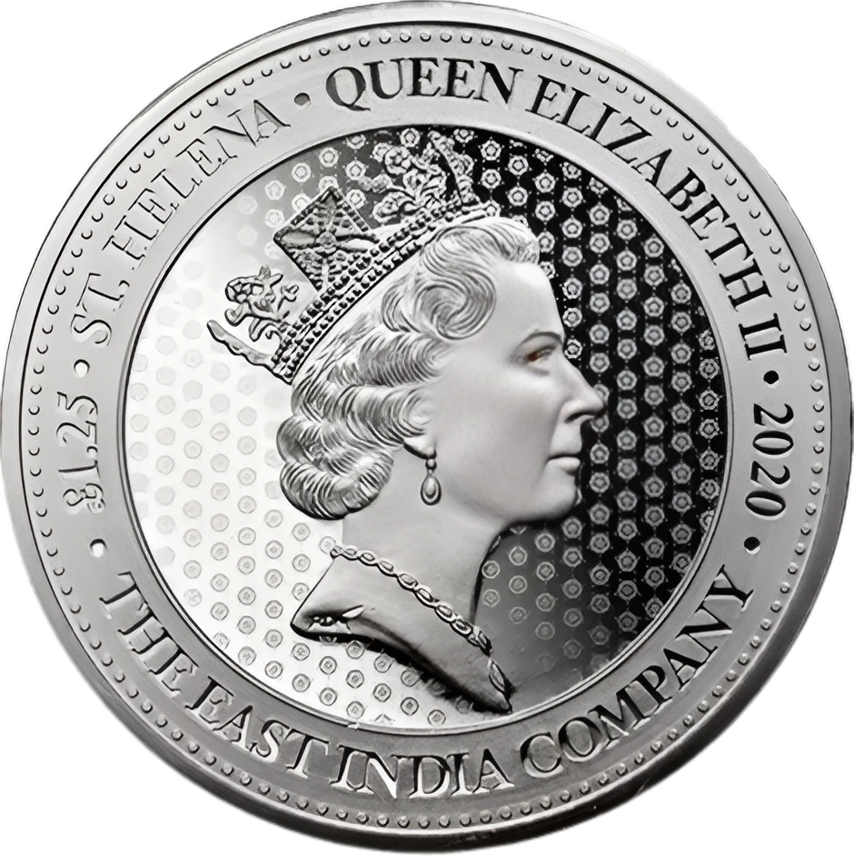 Silver Rose Crown Guinea front