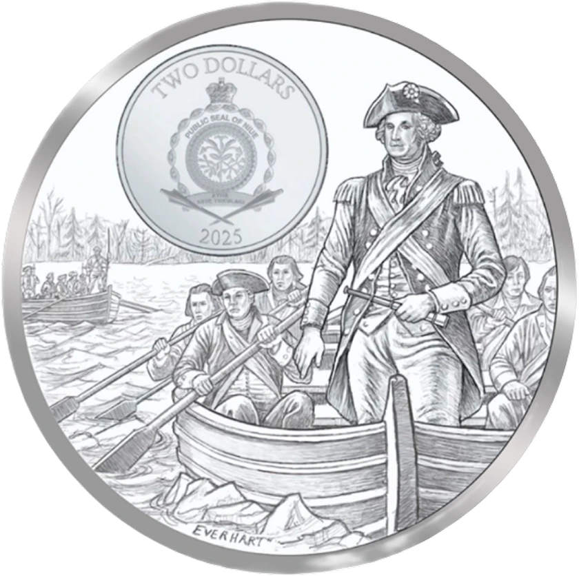Silver Washington Back