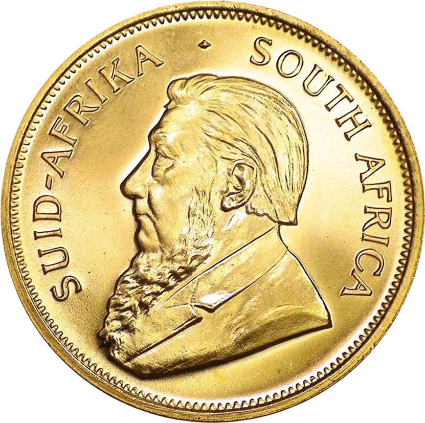 South African Krugerrand front