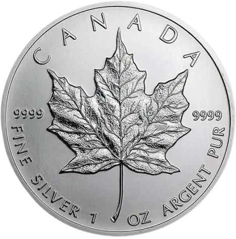 Canadian Silver Maple Leaf Coin