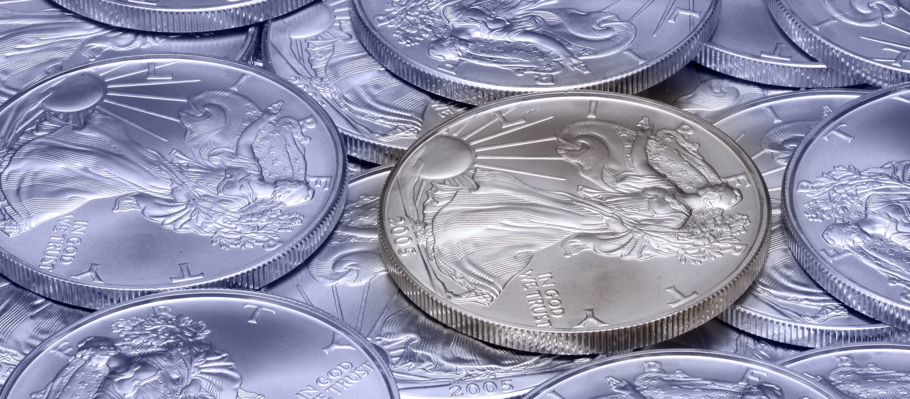 Silver eagle coin