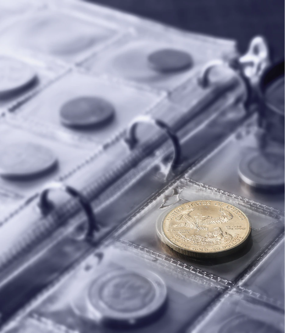 Gold coin collection