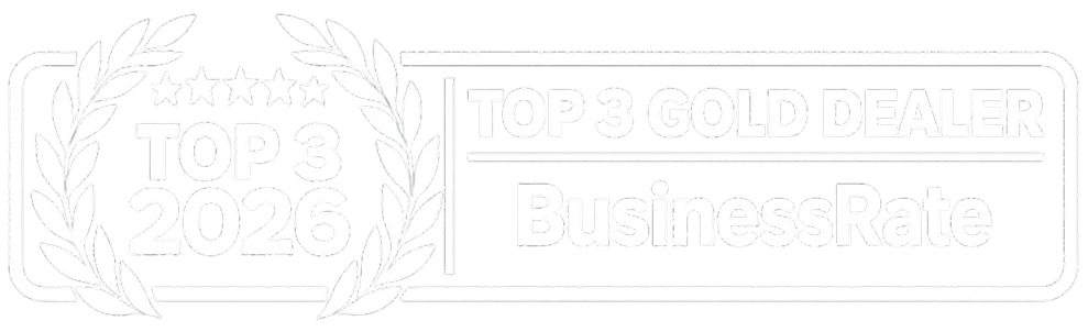 Gold Dealer BusinessRate Top 3 badge